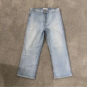 Denim Forum High Rise Straight jeans